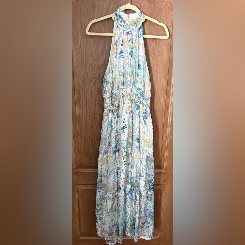 Anthropologie Somerset  Halter Maxi Dress Small